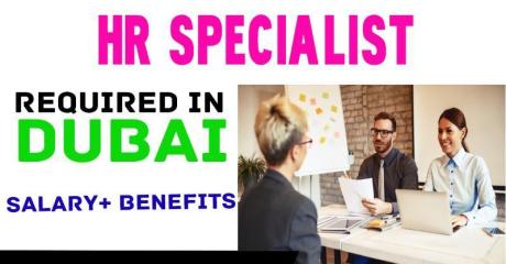 HR Specialist Required in Dubai