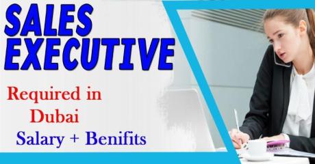 Sales Executive Required in Dubai