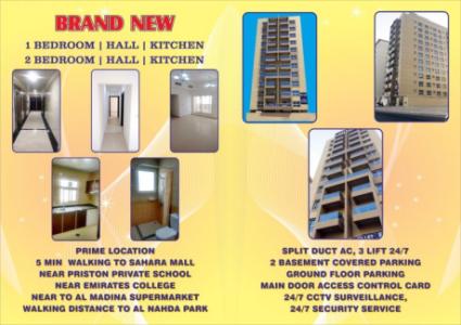 BRAND NEW 1 & 2 BEDROOM AVAILABLE IN AL NAHDA 2