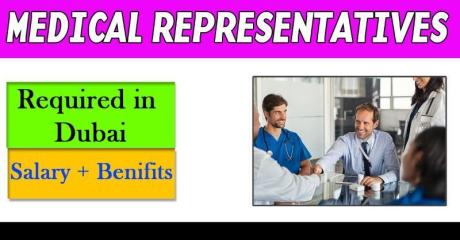 Medical Representatives Required in Dubai