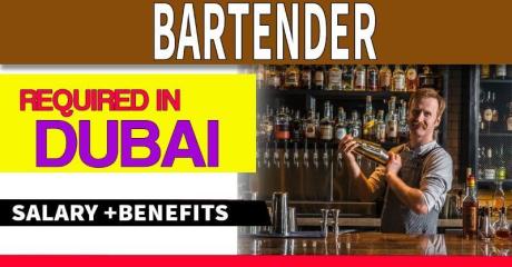 Bartender Required in Dubai