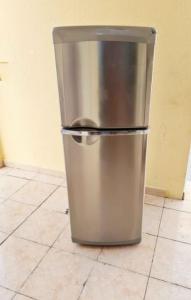 Small fridge with one year warranty and delivery free