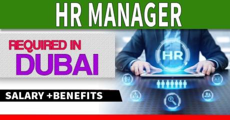 HR Manager Required in Dubai
