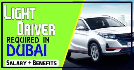 Light Driver Required in Dubai