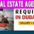 Real Estate Agent Required in Dubai