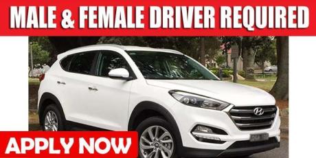 MALE & FEMALE DRIVER REQUIRED