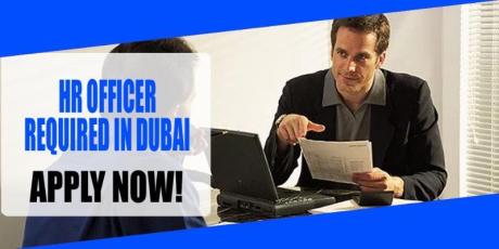 HR OFFICER REQUIRED IN DUBAI