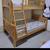 Banker bed Wood Down