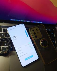 SAMSUNG Galaxy S20 Ultra 5G Dual SIM 128GB 12GB RAM 5G UAE Version