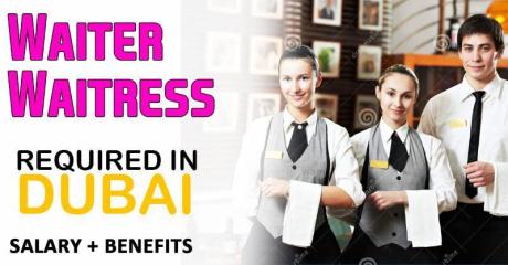 Waiter/Waitress Required in Dubai