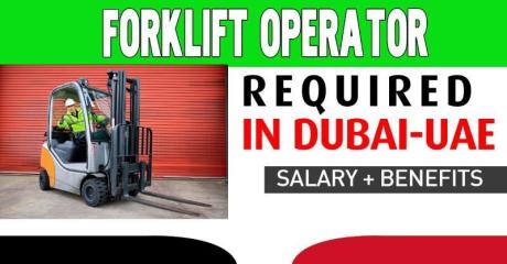 Forklift Operator Required in Dubai