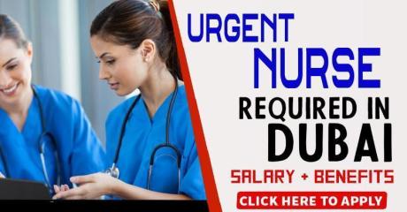 URGENT NURSE REQUIRED IN DUBAI