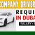 Company Driver Required in Dubai