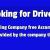 Looking Driver for a Cleaning Company