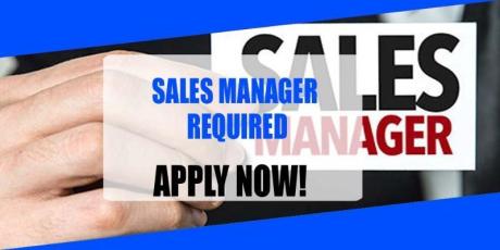SALES MANAGER REQUIRED IN DUBAI