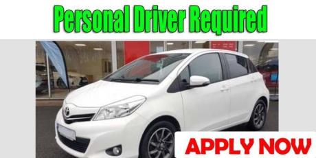 Personal Driver Required