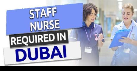 Staff Nurse Required in Dubai